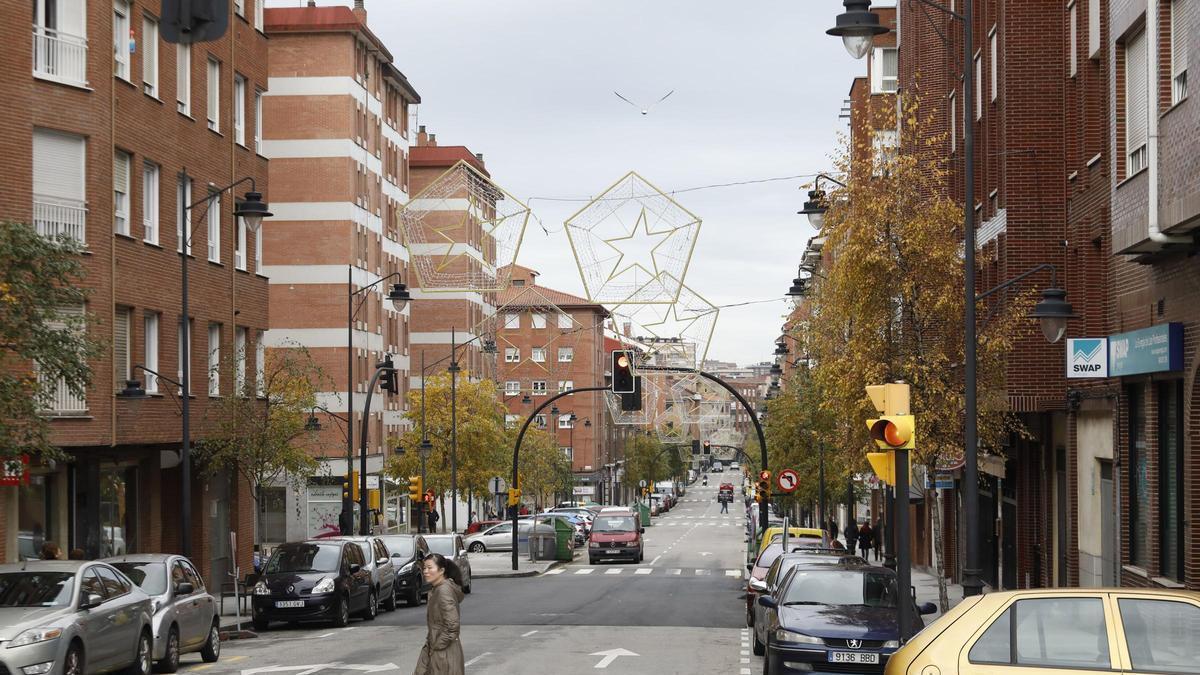 La carretera del Obispo, en la época en la que se produjeron los hechos