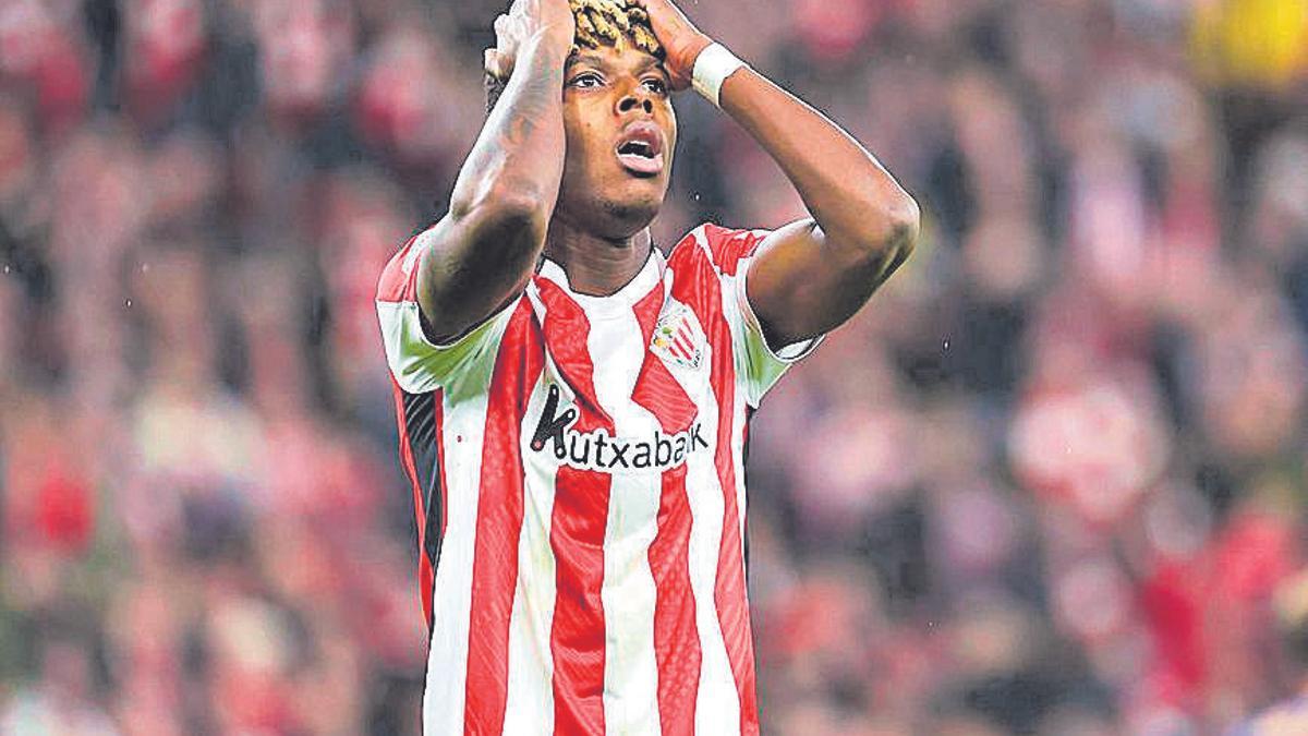 Nico Williams, un verano más, si quedó si fichar por el Barça