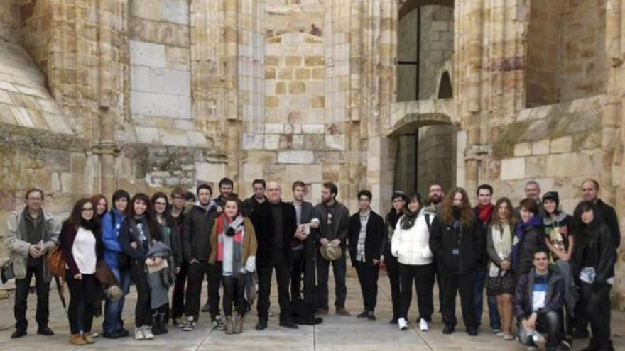 Alumnos de Valladolid aprenden a «gestionar» el patrimonio