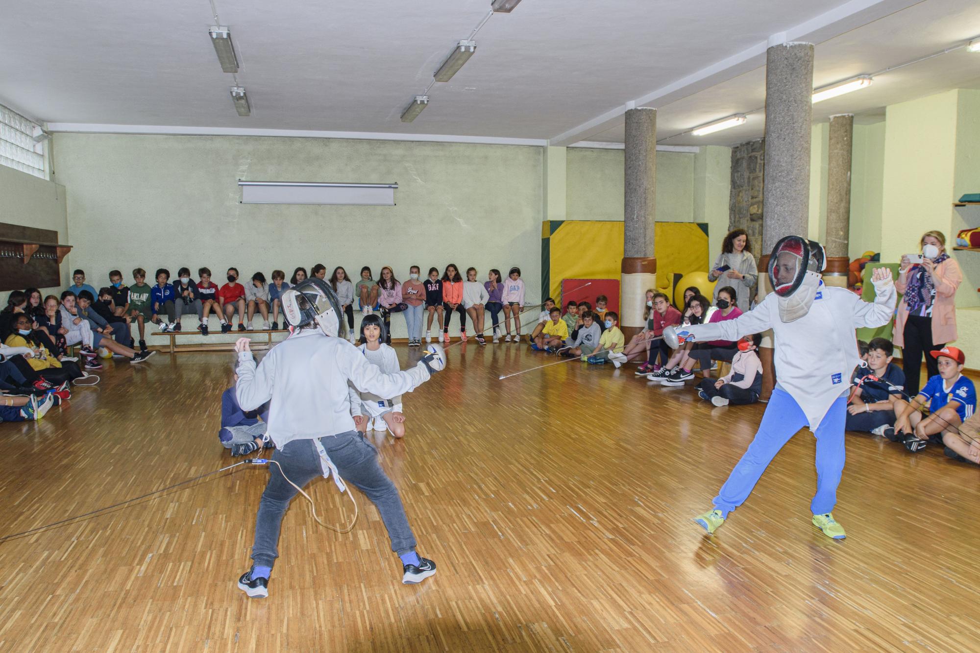 Mini olimpiadas en el colegio Gesta