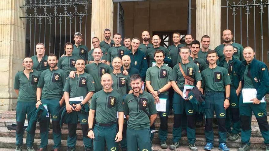 La Guardia Civil concluye con éxito las prácticas en el Cerro del Cuevón