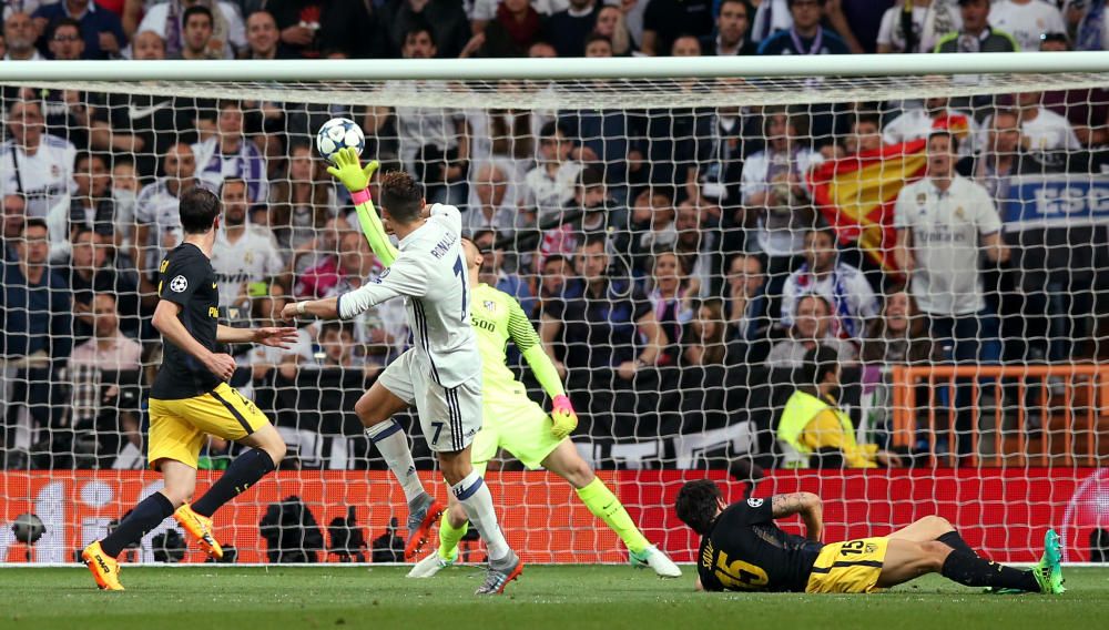 La secuencia del segundo gol del Cristiano al Atlético