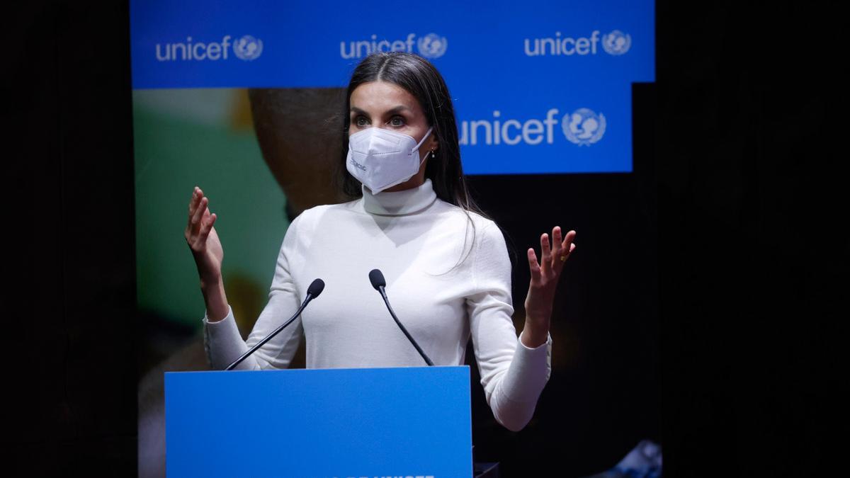 La reina Letizia preside el acto conmemorativo del 75º aniversario de UNICEF