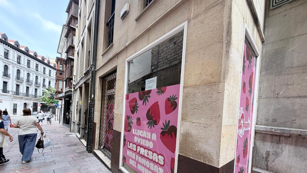 La tienda La Fresería aterrizará próximamente en Oviedo.