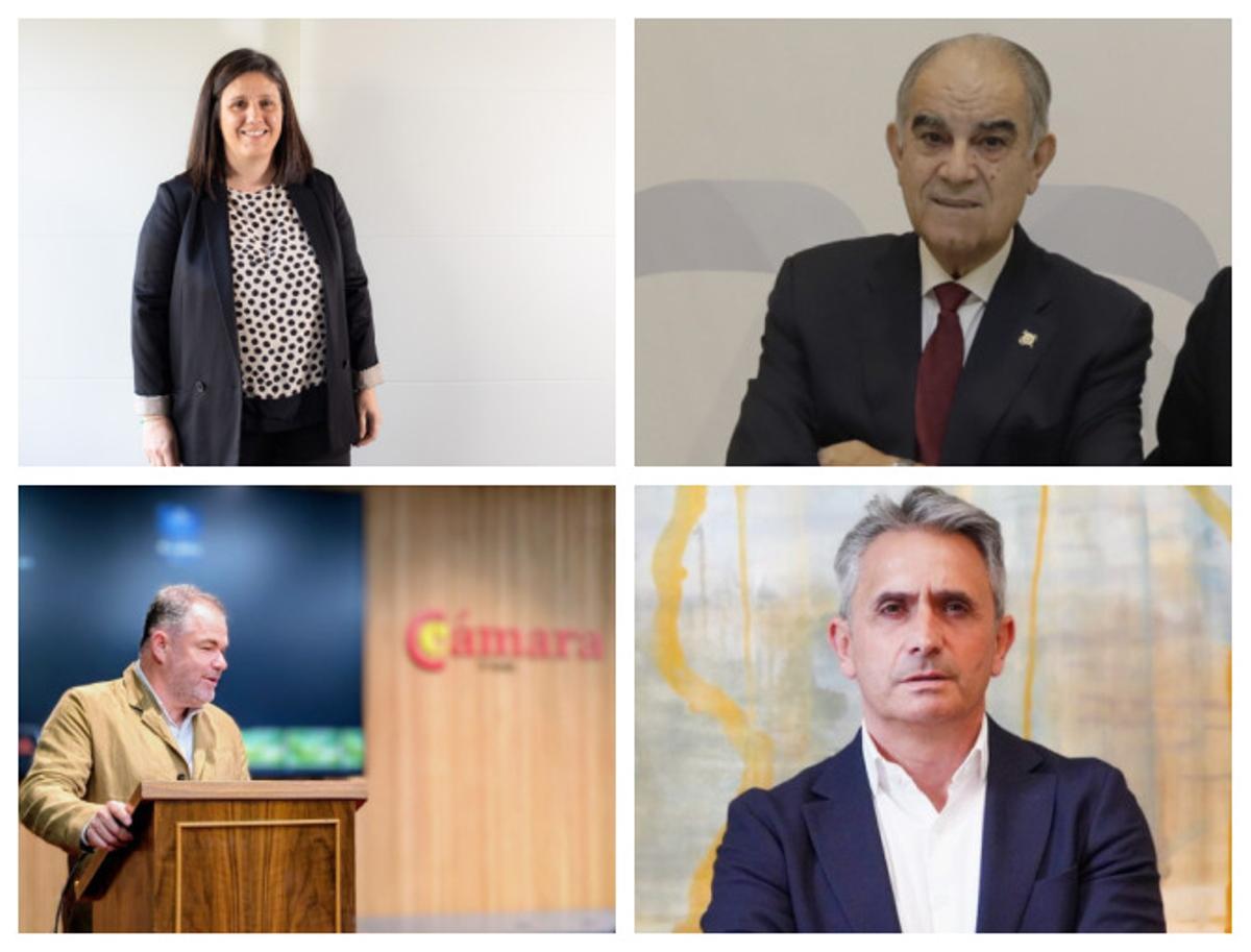 Representantes de la nueva junta directiva.