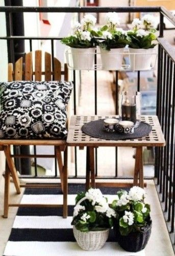 Ideas para decorar balcones pequeños