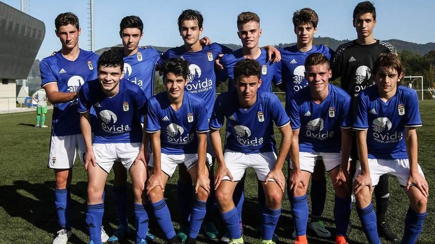 Un once inicial del cadete esta temporada.