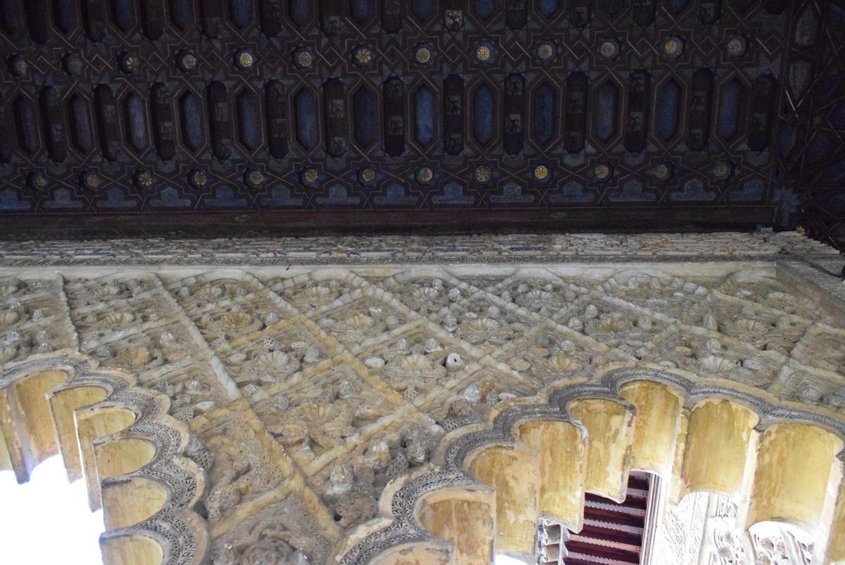 Alfarjes del Patio de las Doncellas del Alcázar de Sevilla