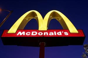 El logo d’un dels restaurants McDonalds, a Chicago.