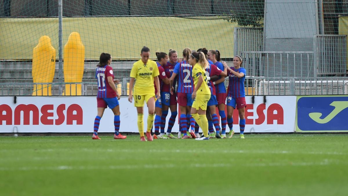 El súper Barcelona femenino pasa como una apisonadora por el Mini Estadi