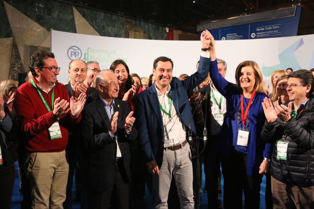 Segunda jornada del congreso del PP-A en Málaga