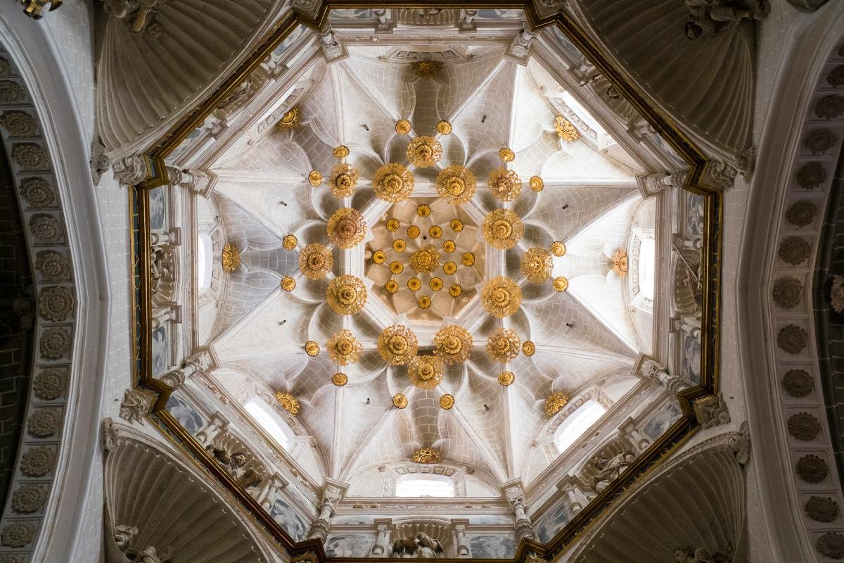 La vista interior de la Catedral de Tarazona (Zaragoza)