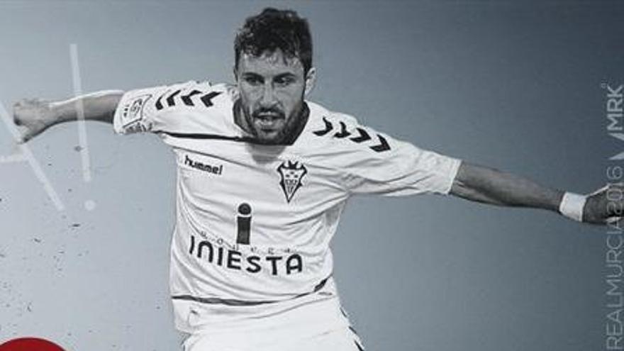 Diego Benito, nuevo jugador del Real Murcia