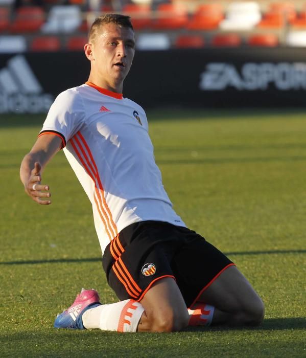 Valencia Mestalla - Llagostera, en imágenes