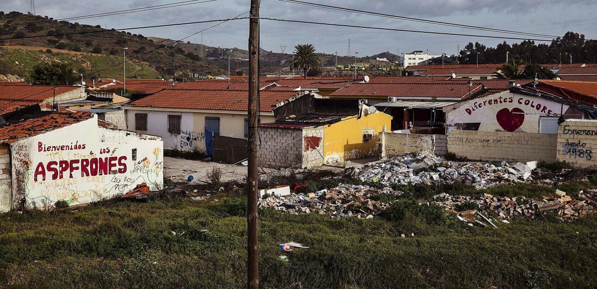 Imagen de archivo de la barriada malagueña de Los Asperones.