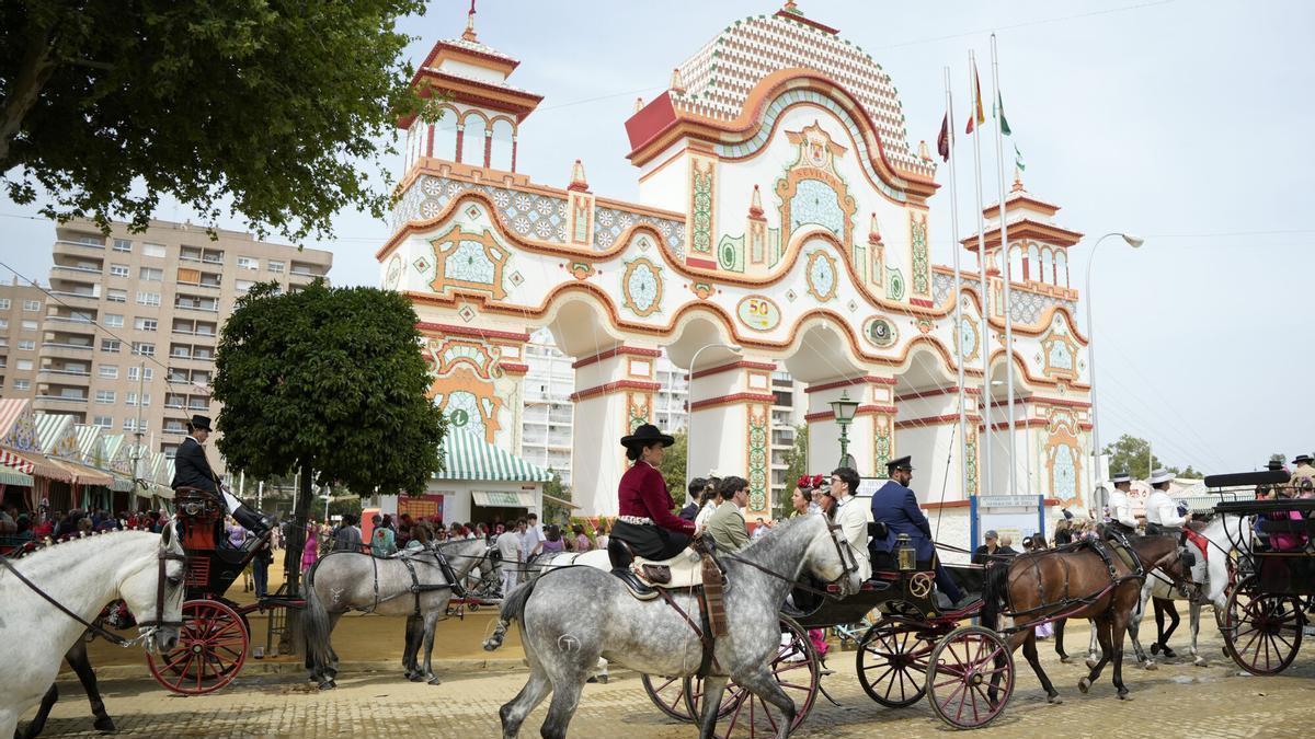 Una imagen de la Feria de Abril 2026.