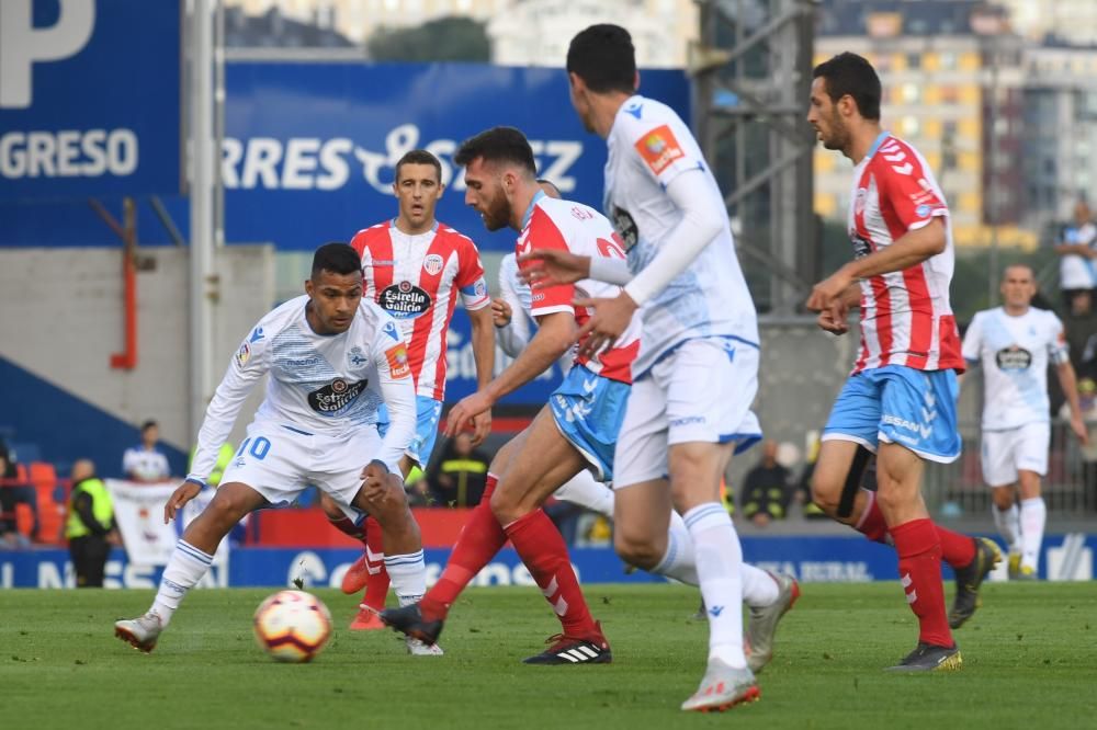 El Dépor cae 1-0 en Lugo