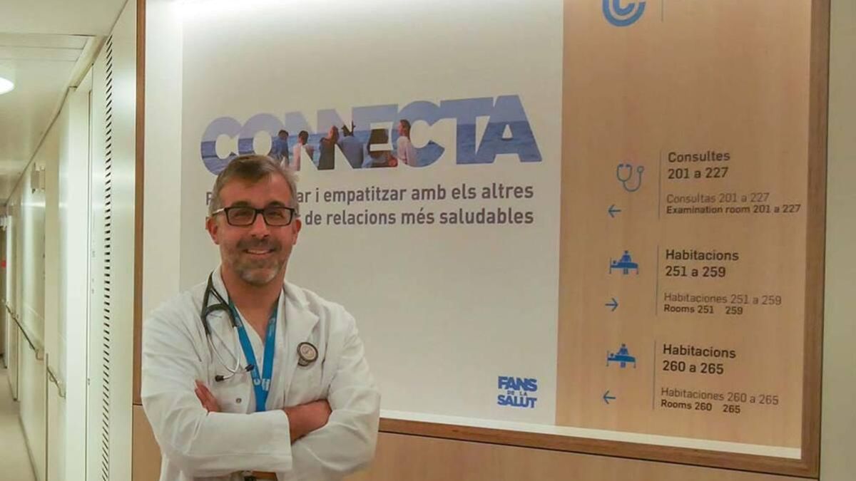 El doctor Daniel Irigoyen, especialista en enfermedades infecciosas de la Clínica Corachan de Barcelona