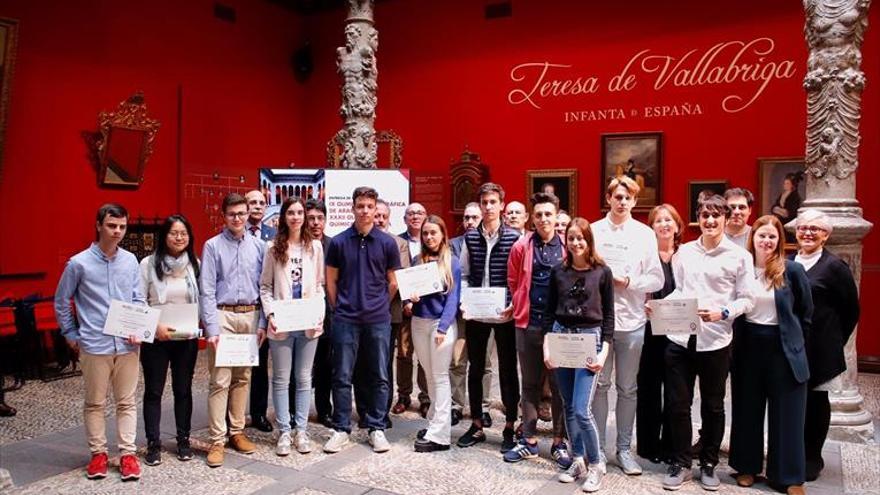 Talentos y premios en química y geografía