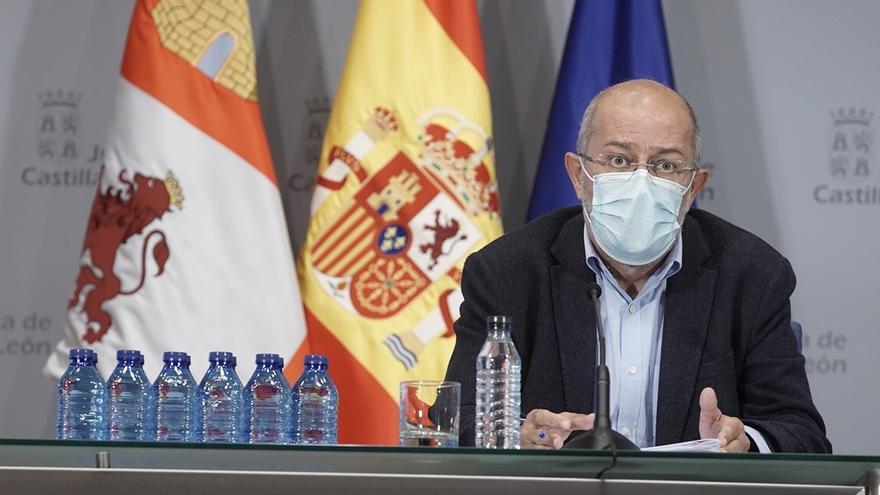 Francisco Igea en la rueda de prensa posterior al Consejo de Gobierno