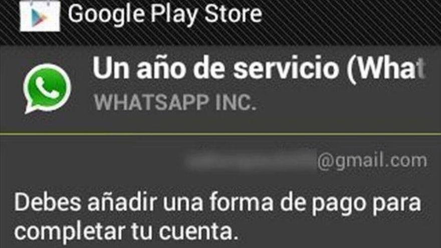 Whatsapp cobrará anualmente el servicio para iPhone