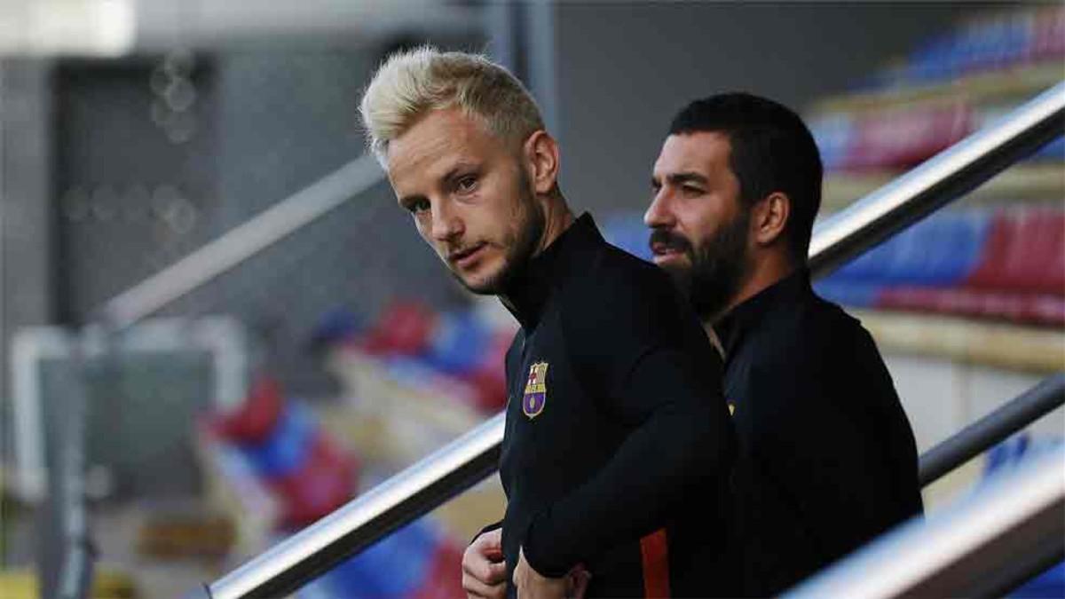 Arda Turan participó en el entrenamiento