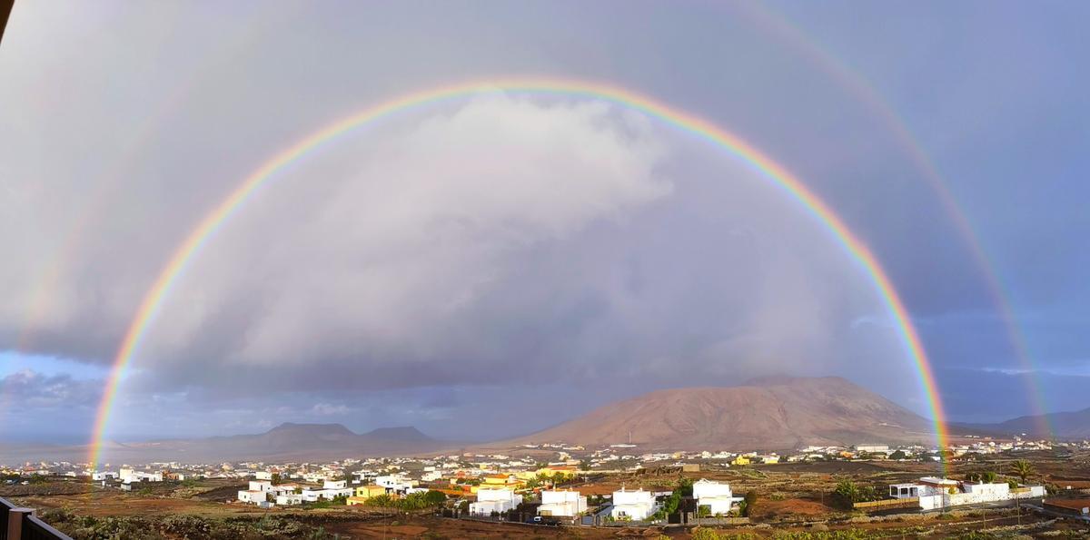 Arcoíris en Fuerteventura en 2021.