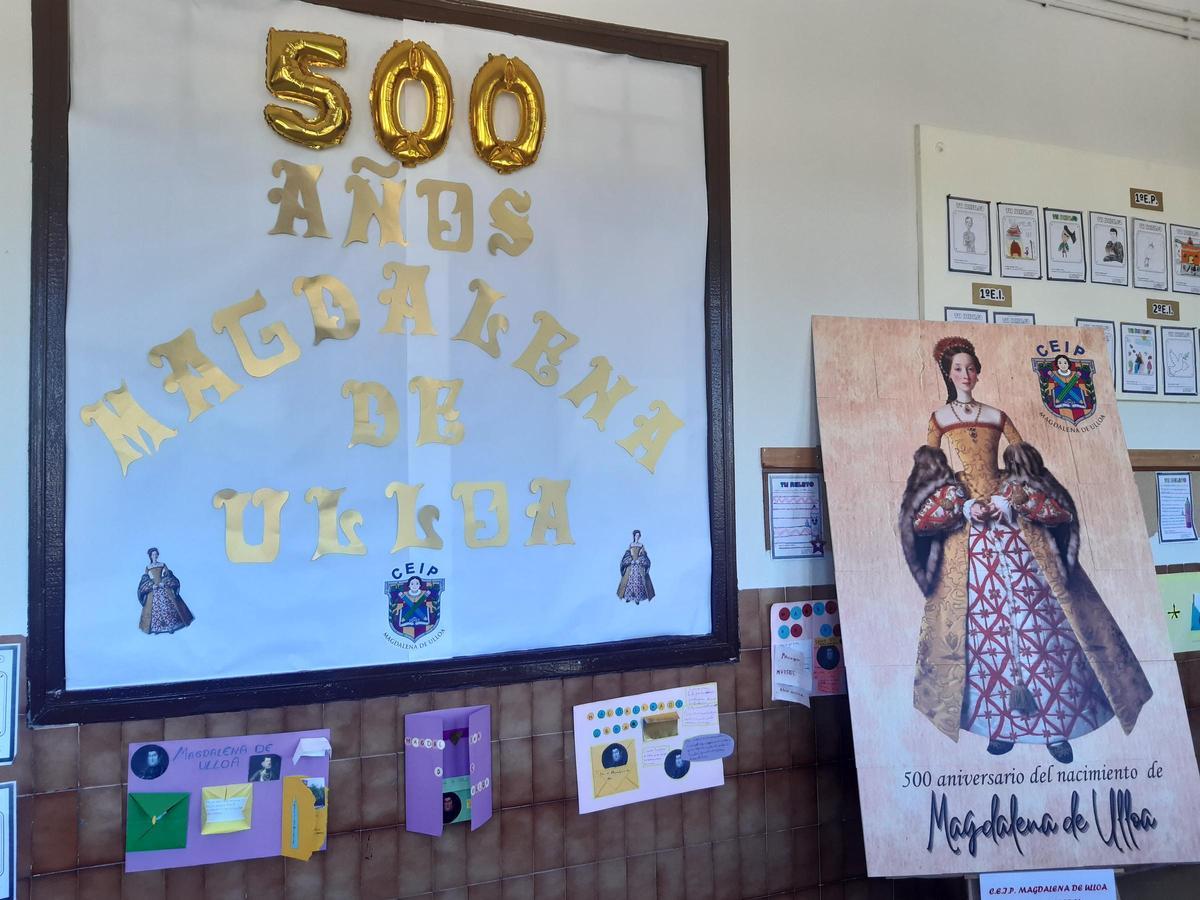 Celebración del 500 centenario de la noble Magdalena de Ulloa.
