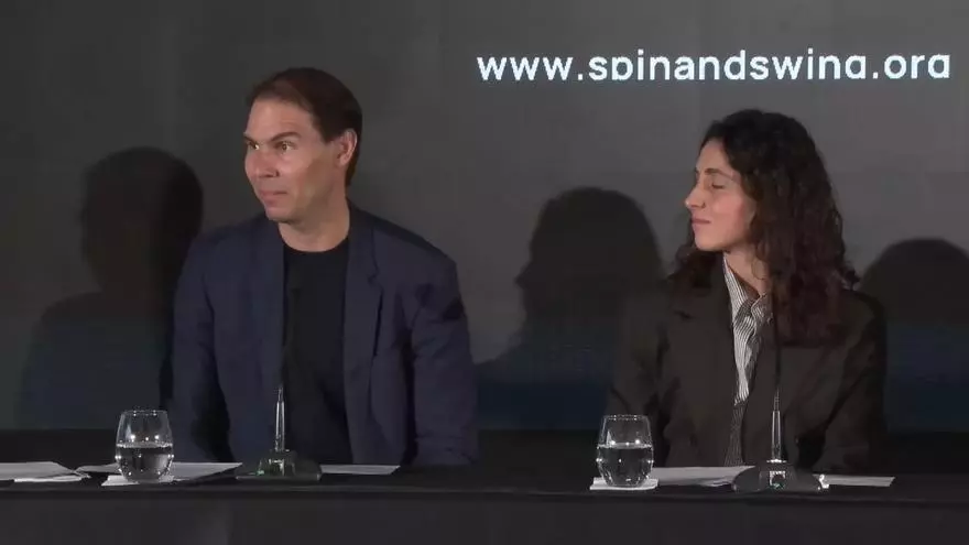 Rafa Nadal presenta el torneo de golf solidario 'Spin&Swing'