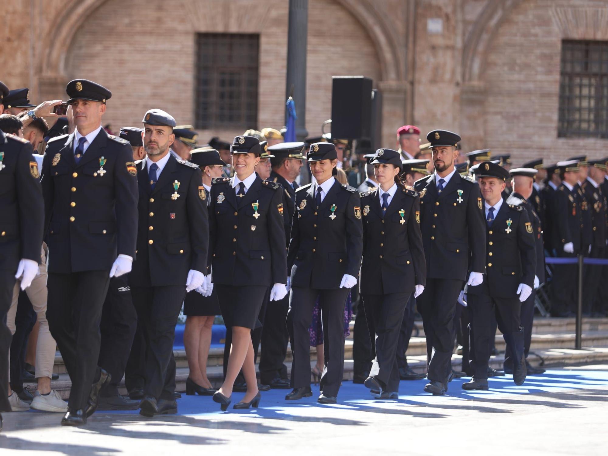 La Policía Nacional de Valencia celebra el Día de los Santos Ángeles Custodios