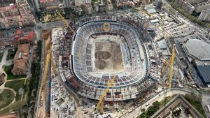 Así está el Camp Nou a día de hoy