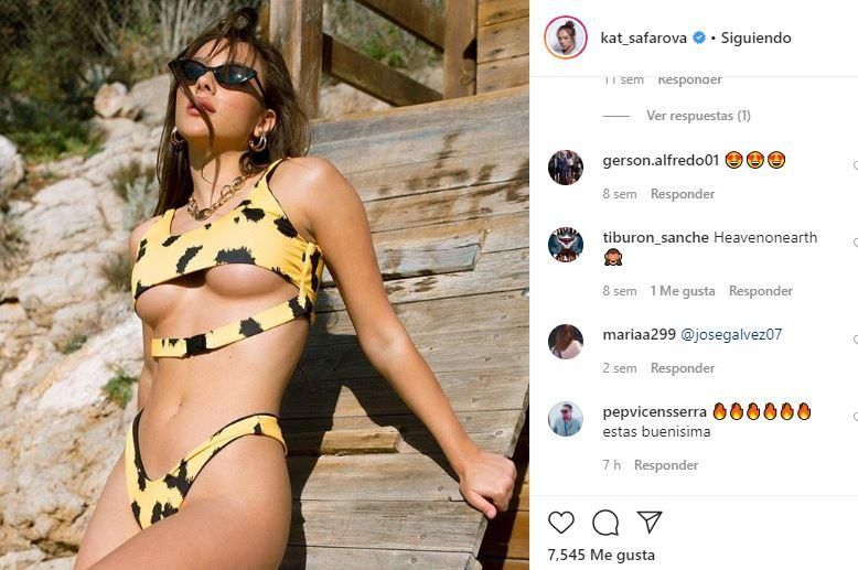 Katerina, amiga de Neymar y 'reina' de las Tentaciones