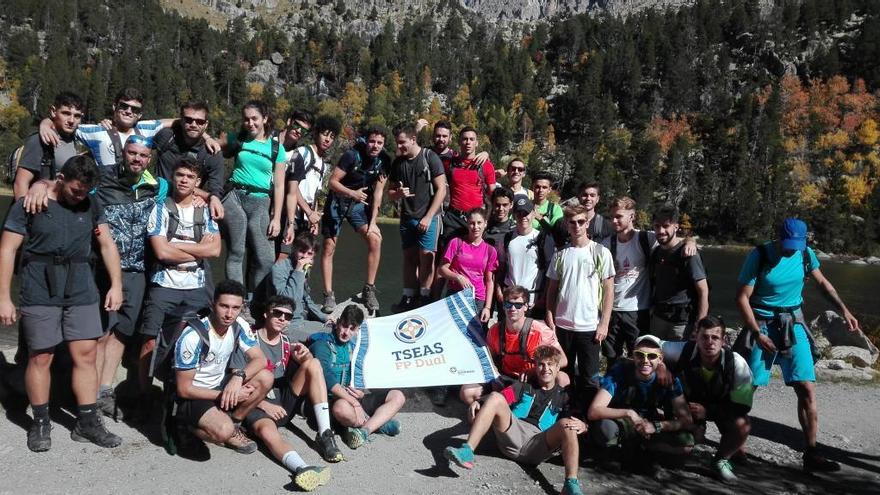 Càmpings gironins amb alumnes d&#039;animació socioesportiva