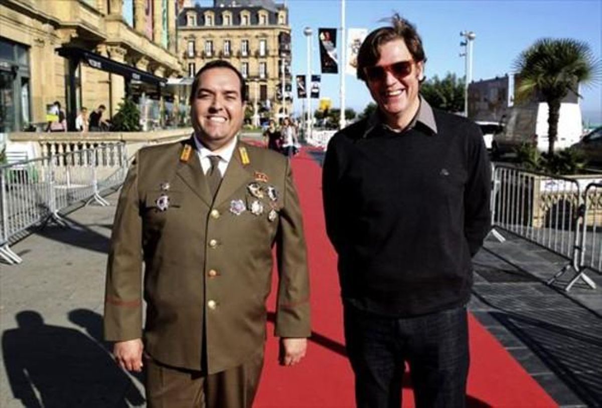 Alejandro Cao de Benós (esquerra) i Álvaro Longoria, a Sant Sebastià.