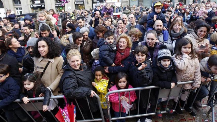 Los niños, protagonistas del desfile.