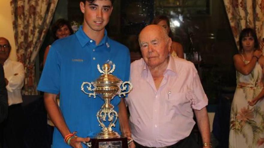 Andrés Pintado fue el ganador absoluto del torneo.