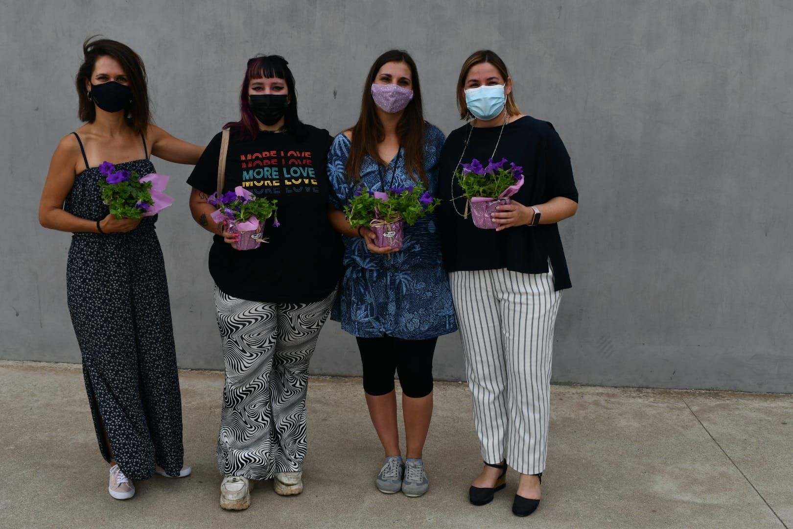 L’Institut Narcís Monturiol de Figueres inaugura murals dedicats al centre i a la igualtat