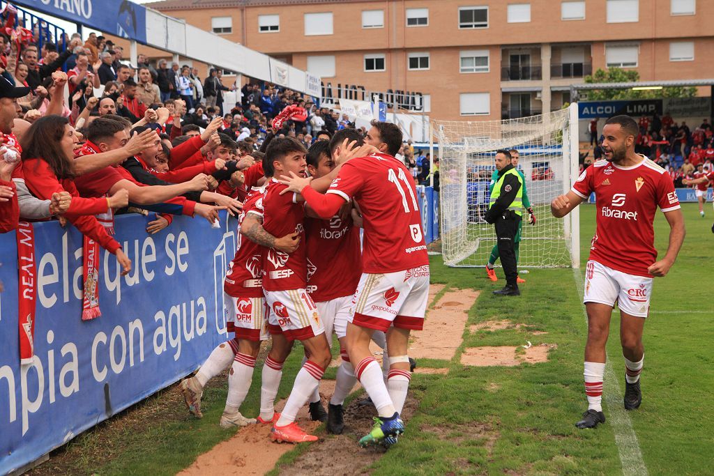 Alcoyano - Real Murcia, en imágenes