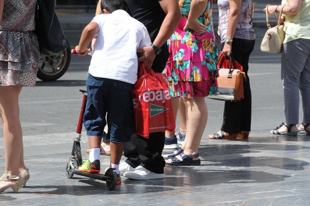 Comienzan las rebajas en Murcia