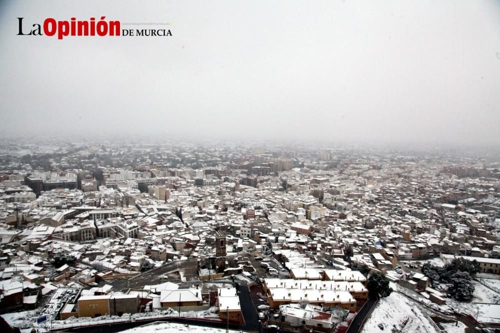 Gran nevada en Lorca