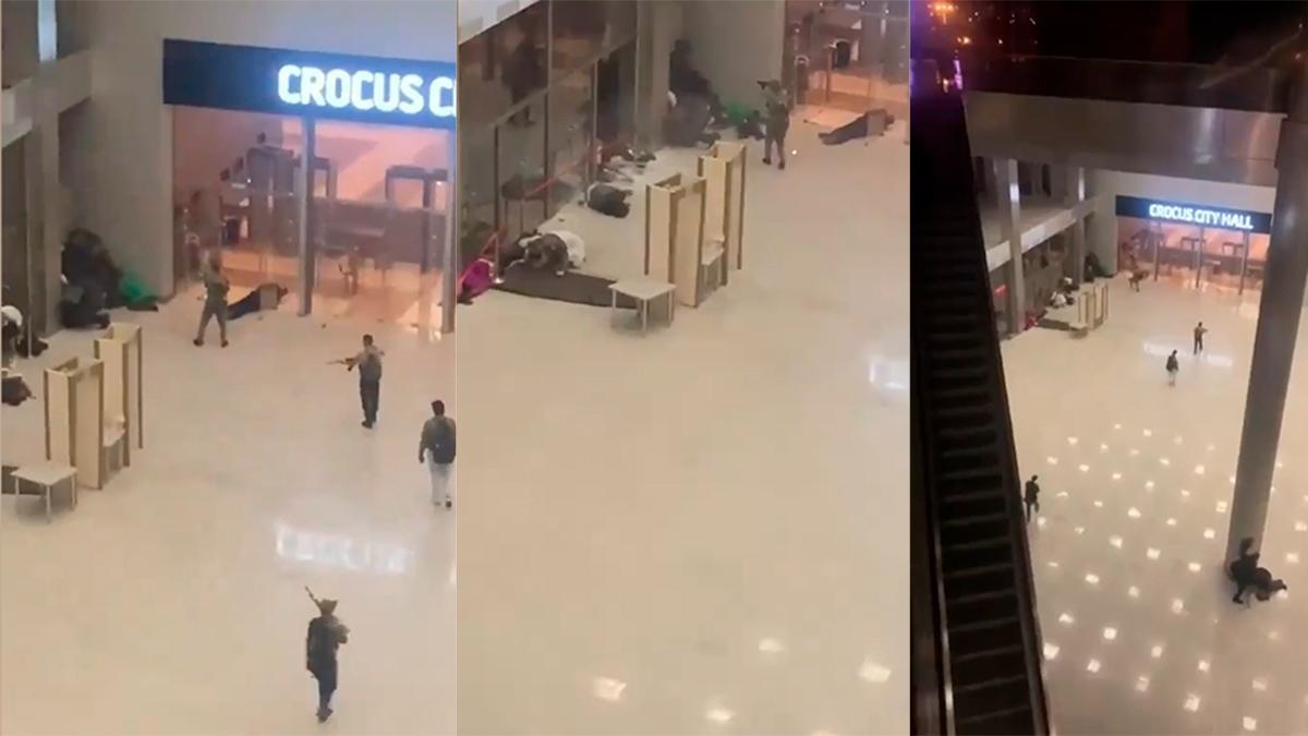 Atentado terrorista en Rusia: así ha sido el tiroteo en un centro comercial