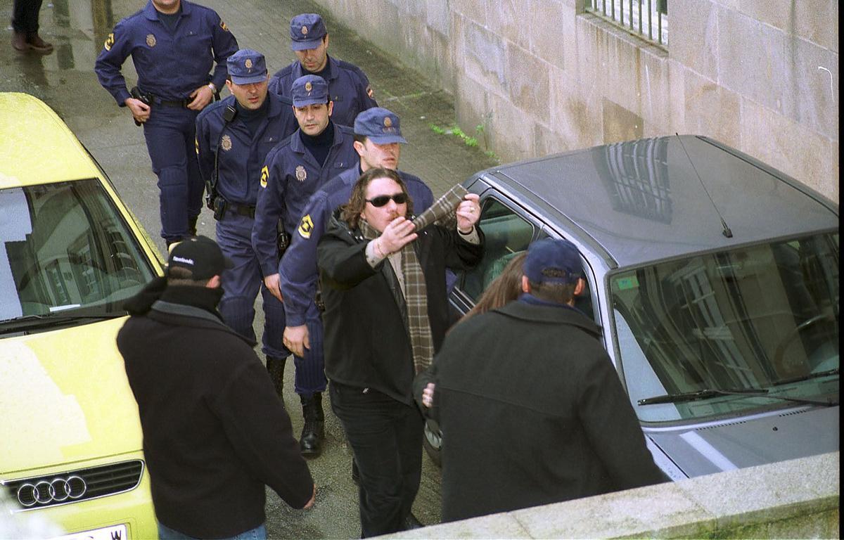 Miñanco, detenido en 2001.