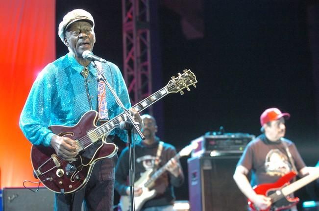 ACTUACION DE .CHUCK BERRY. EN EL AUDITORIO DEL ...