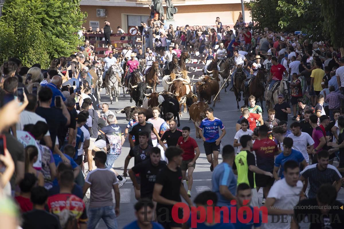 Quinto encierro de las Fiestas de Moratalla