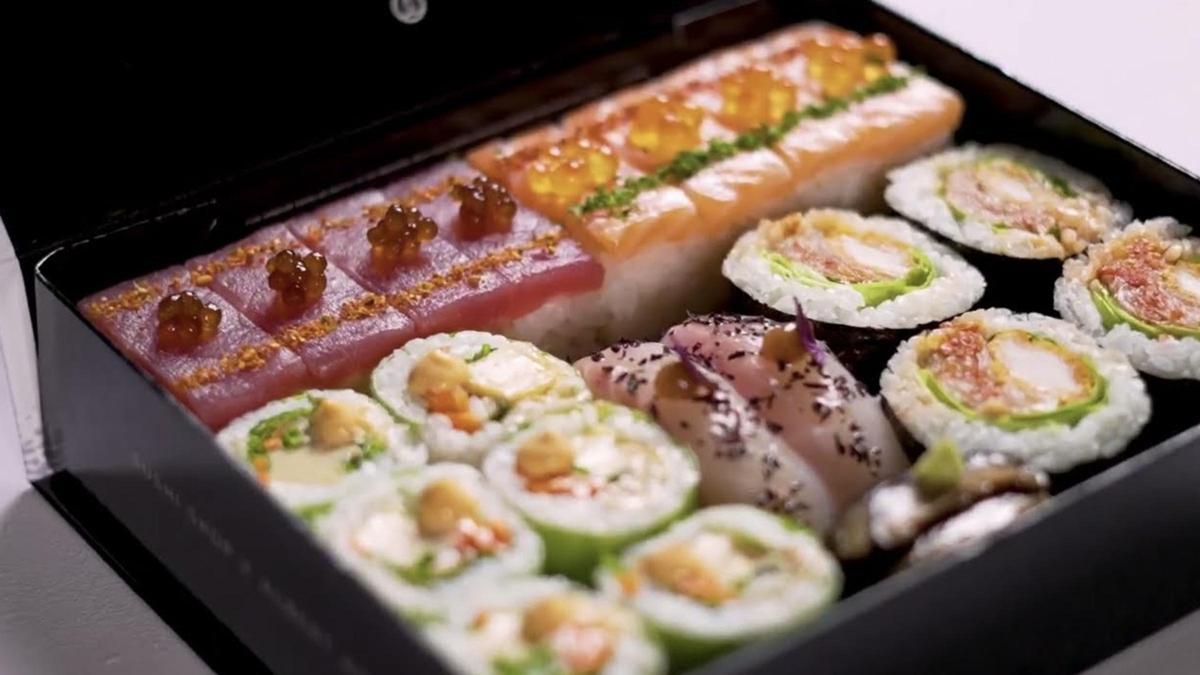 La caja de Albert Adrià para Sushi Shop.
