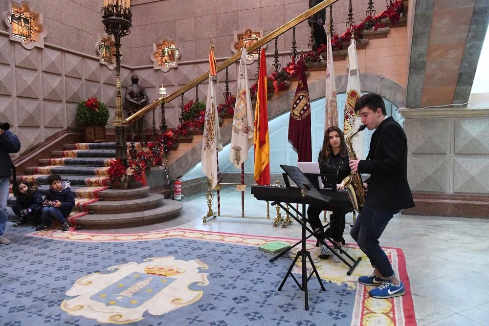 Recepción de Navidad en el Ayuntamiento