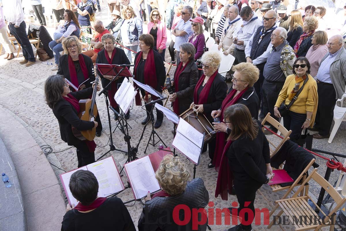 La orden Constantiniana de San Jorge peregrina a Caravaca