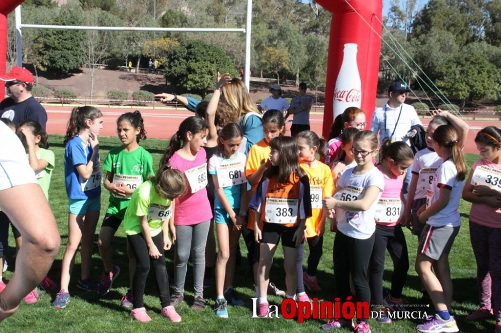 Final Regional Escolar de Cross de Campo a través