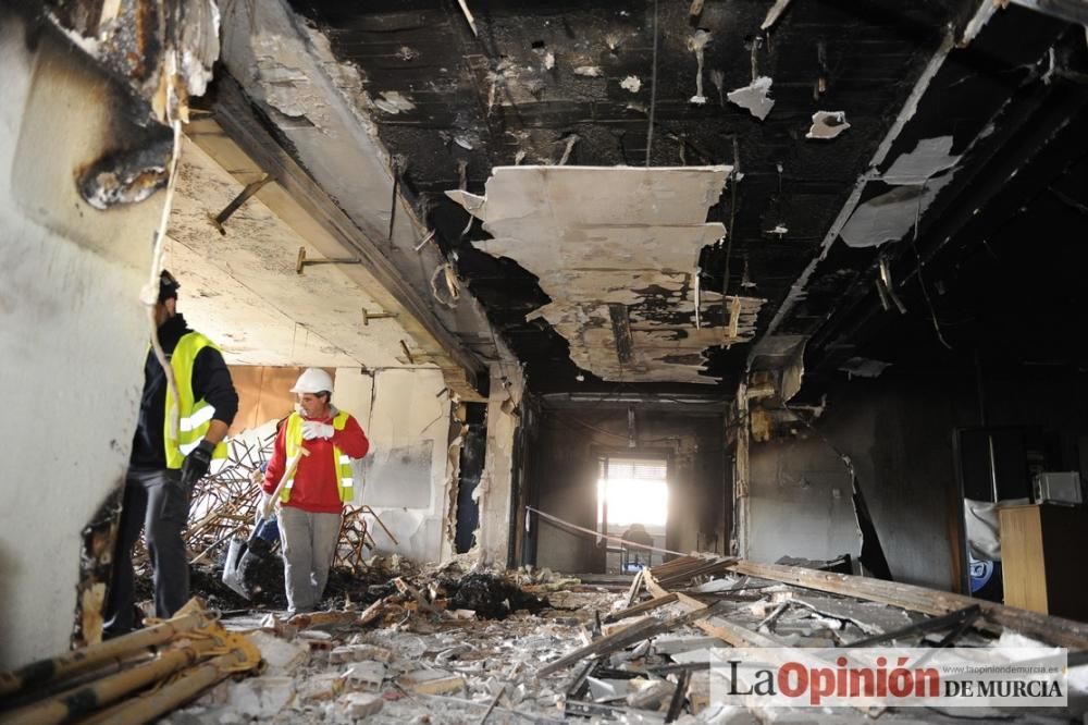 Jesuitinas abre sus puertas después del incendio