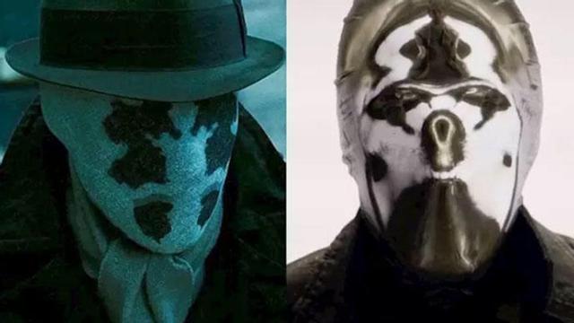 Rorschach y Espejo, presente y pasado de 'Watchmen'.